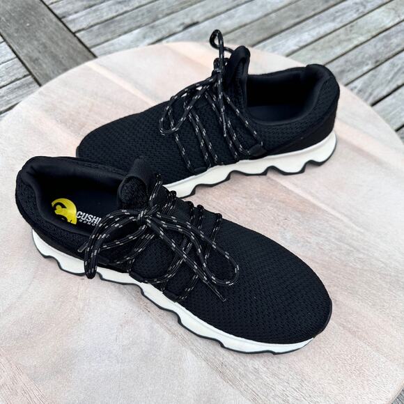 Cushionaire Zyler Womens Size 9 Black Sneaker Slip On Memory Foam Shoes New - Picture 7 of 13